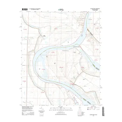 2015 Map of Catfish Point, 2015 Print