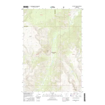 2017 Map of Cathedral Point, 2017 Print