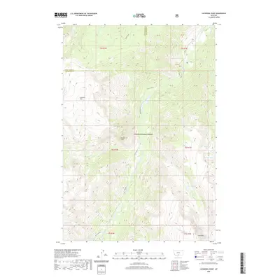 2020 Map of Cathedral Point, 2020 Print