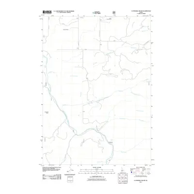 2011 Map of Cathedral Rocks, 2011 Print