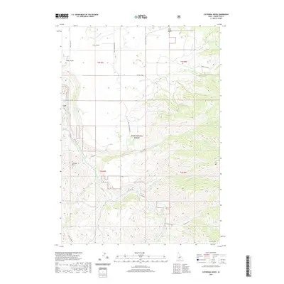 2020 Map of Cathedral Rocks, 2020 Print