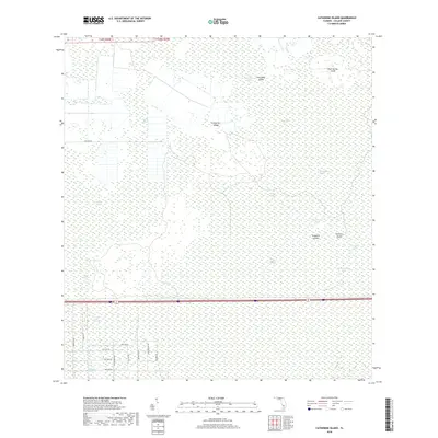 2018 Map of Catherine Island, 2018 Print