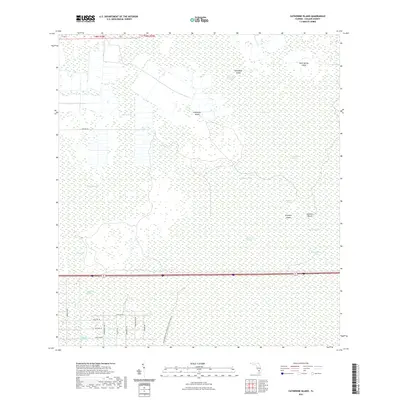 2021 Map of Catherine Island, 2021 Print