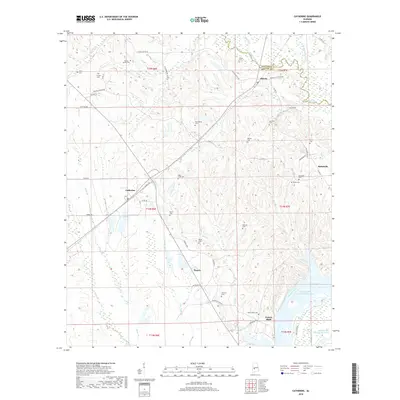 2018 Map of Catherine, 2018 Print
