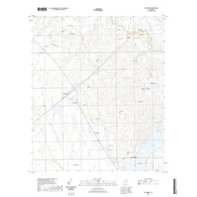 2020 Map of Catherine, 2020 Print