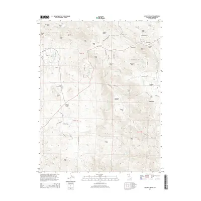 2015 Map of Catheys Valley, 2015 Print