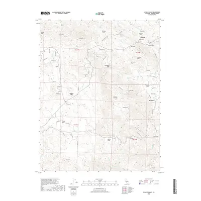 2018 Map of Catheys Valley, 2018 Print
