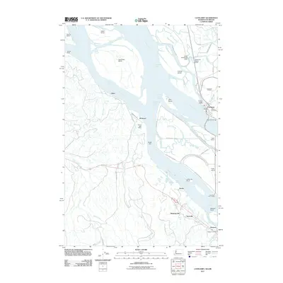 2011 Map of Cathlamet, 2011 Print