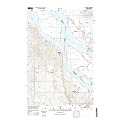 2014 Map of Cathlamet, 2014 Print