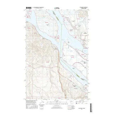2017 Map of Cathlamet, 2017 Print