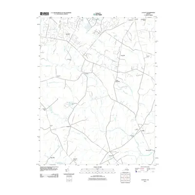 2011 Map of Catlett, 2011 Print