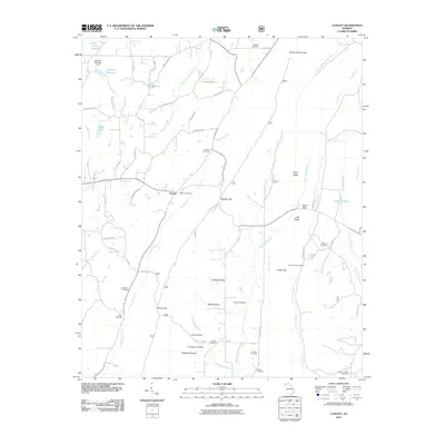 2011 Map of Catlett, 2011 Print