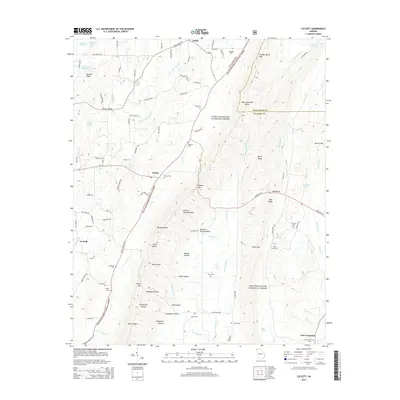 2014 Map of Catlett, 2014 Print