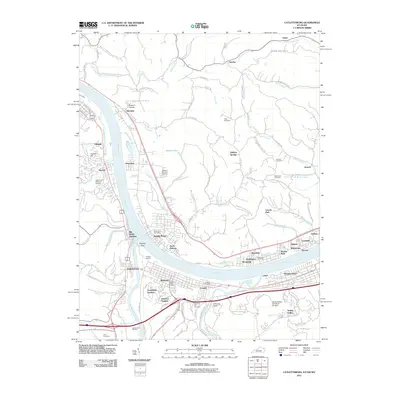 2011 Map of Catlettsburg, 2011 Print