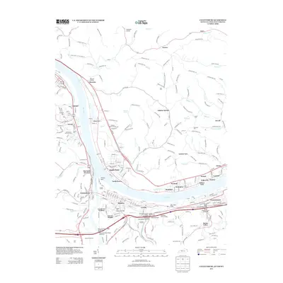 2013 Map of Catlettsburg, 2013 Print