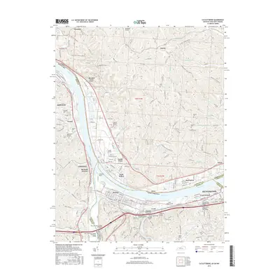 2016 Map of Catlettsburg, 2016 Print