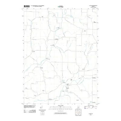 2010 Map of Catlin, 2010 Print