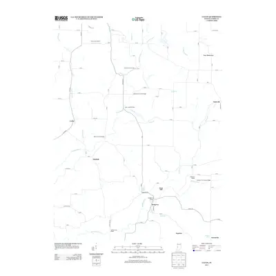 2013 Map of Catlin, 2013 Print