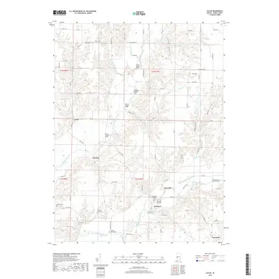 2019 Map of Catlin, 2019 Print