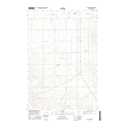 2017 Map of Catlin Spring, 2017 Print