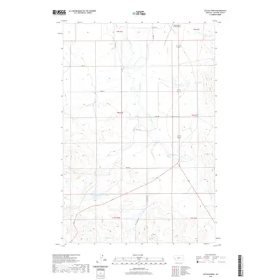 2020 Map of Catlin Spring, 2020 Print
