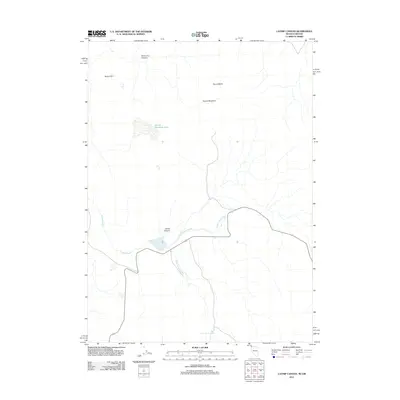 2011 Map of Catnip Canyon, 2011 Print