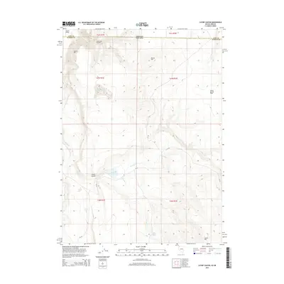 2015 Map of Catnip Canyon, 2015 Print