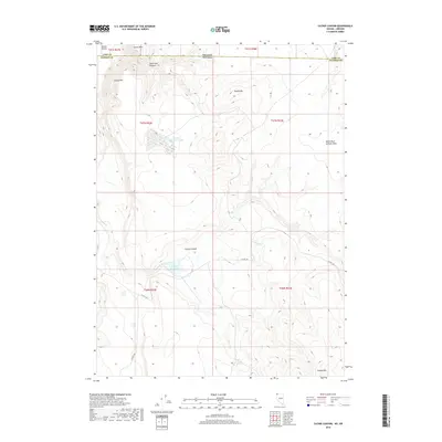 2018 Map of Catnip Canyon, 2018 Print