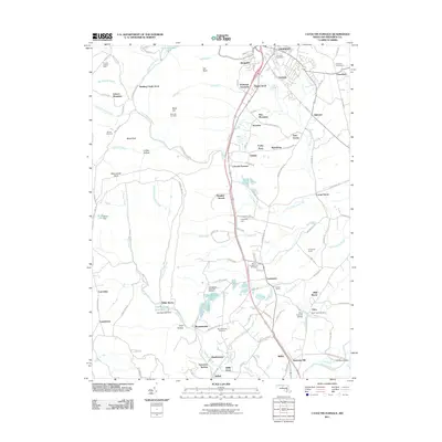 2011 Map of Catoctin Furnace, 2011 Print