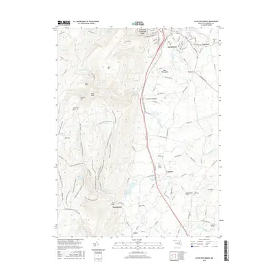 2016 Map of Catoctin Furnace, 2016 Print