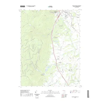 2019 Map of Catoctin Furnace, 2019 Print