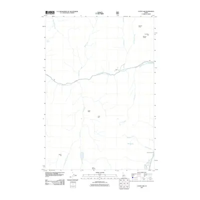 2011 Map of Caton Lake, 2011 Print
