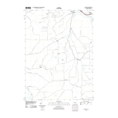 2010 Map of Caton, 2010 Print