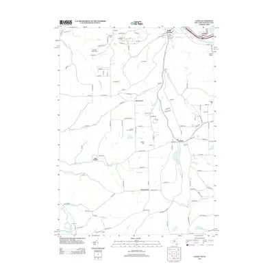 2013 Map of Caton, 2013 Print