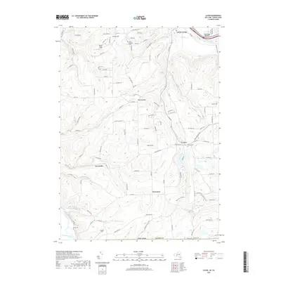 2019 Map of Caton, 2019 Print