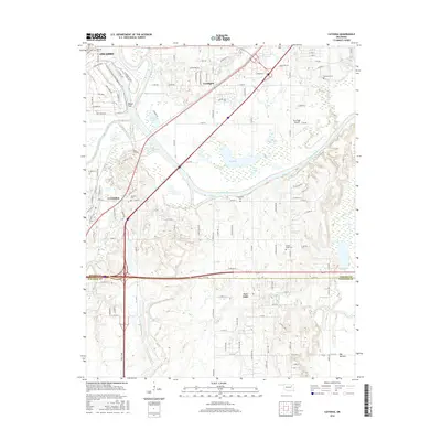 2016 Map of Catoosa, 2016 Print