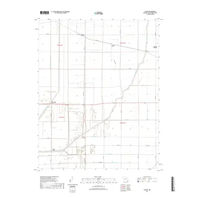 2017 Map of Catron, 2017 Print