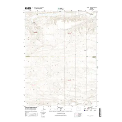 2015 Map of Cattail Ranch, 2015 Print