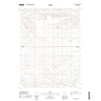 2017 Map of Cattail Ranch, 2017 Print