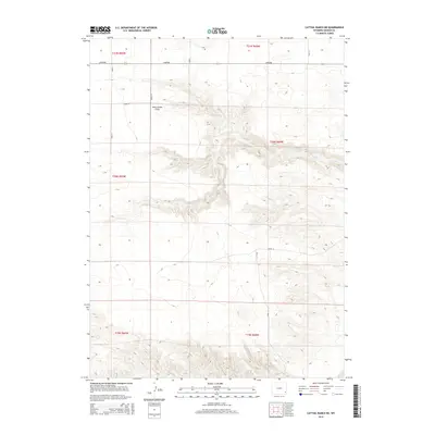 2015 Map of Cattail Ranch NE, 2015 Print