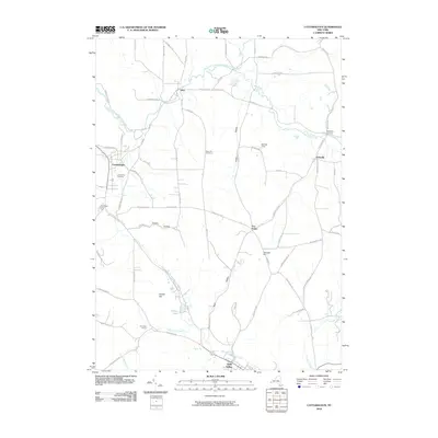2010 Map of Cattaraugus, 2010 Print