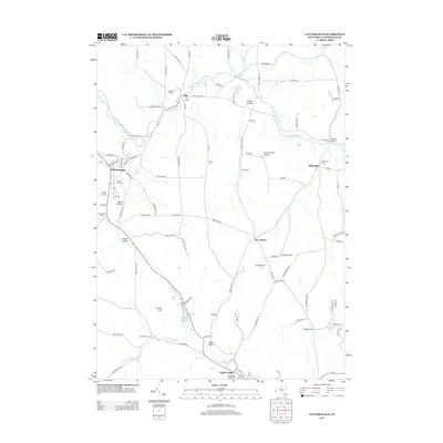 2013 Map of Cattaraugus, 2013 Print