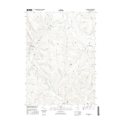 2016 Map of Cattaraugus, 2016 Print