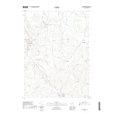 2019 Map of Cattaraugus, 2019 Print