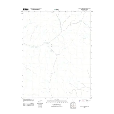2012 Map of Cattle Camp Spring, 2012 Print