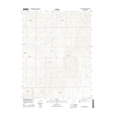 2014 Map of Cattle Camp Spring, 2014 Print