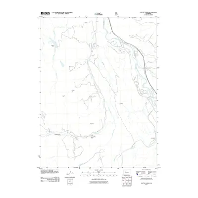2011 Map of Cattle Creek, 2011 Print