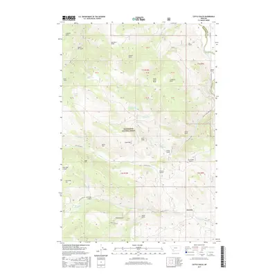 2017 Map of Cattle Gulch, 2017 Print