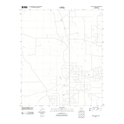 2010 Map of Caudill Ranch, 2010 Print