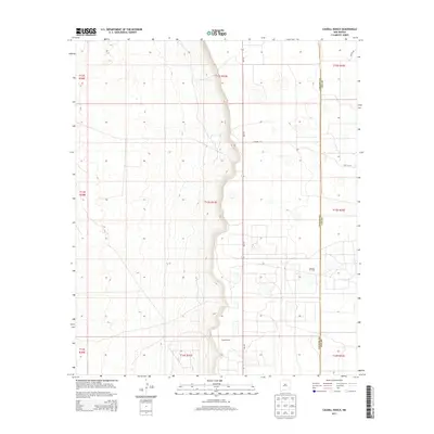2013 Map of Caudill Ranch, 2013 Print